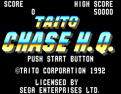 Заставка игры Chase H.Q.